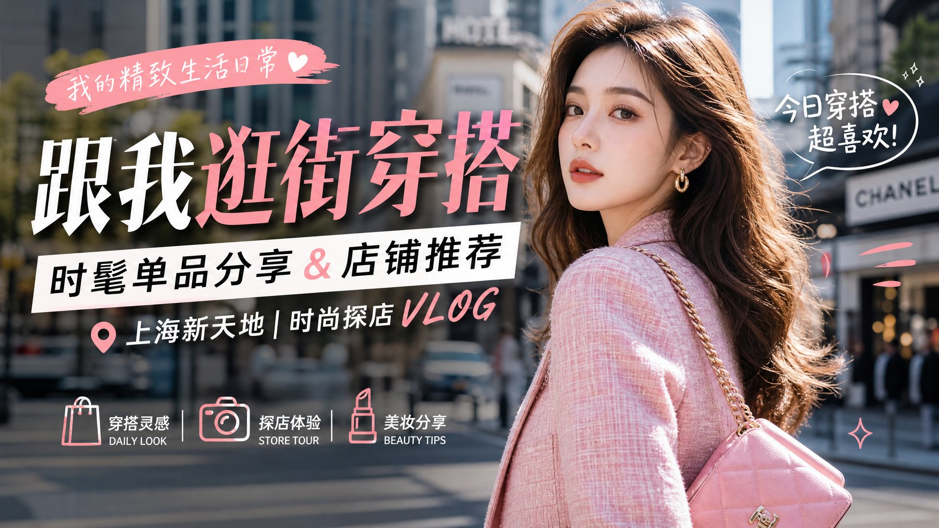 海角视频 海角视频时尚视频：跟我逛街穿搭视频分享·时髦单品推荐视频教程